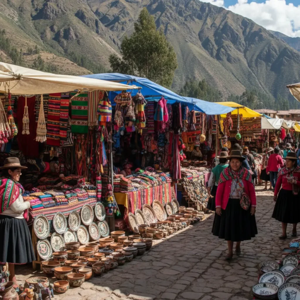 Mercados en Cusco Pisac